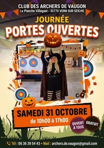 🎃 Journée « portes ouvertes » @ Club des Archers de Vaugon | Vern-sur-Seiche | Bretagne | France
